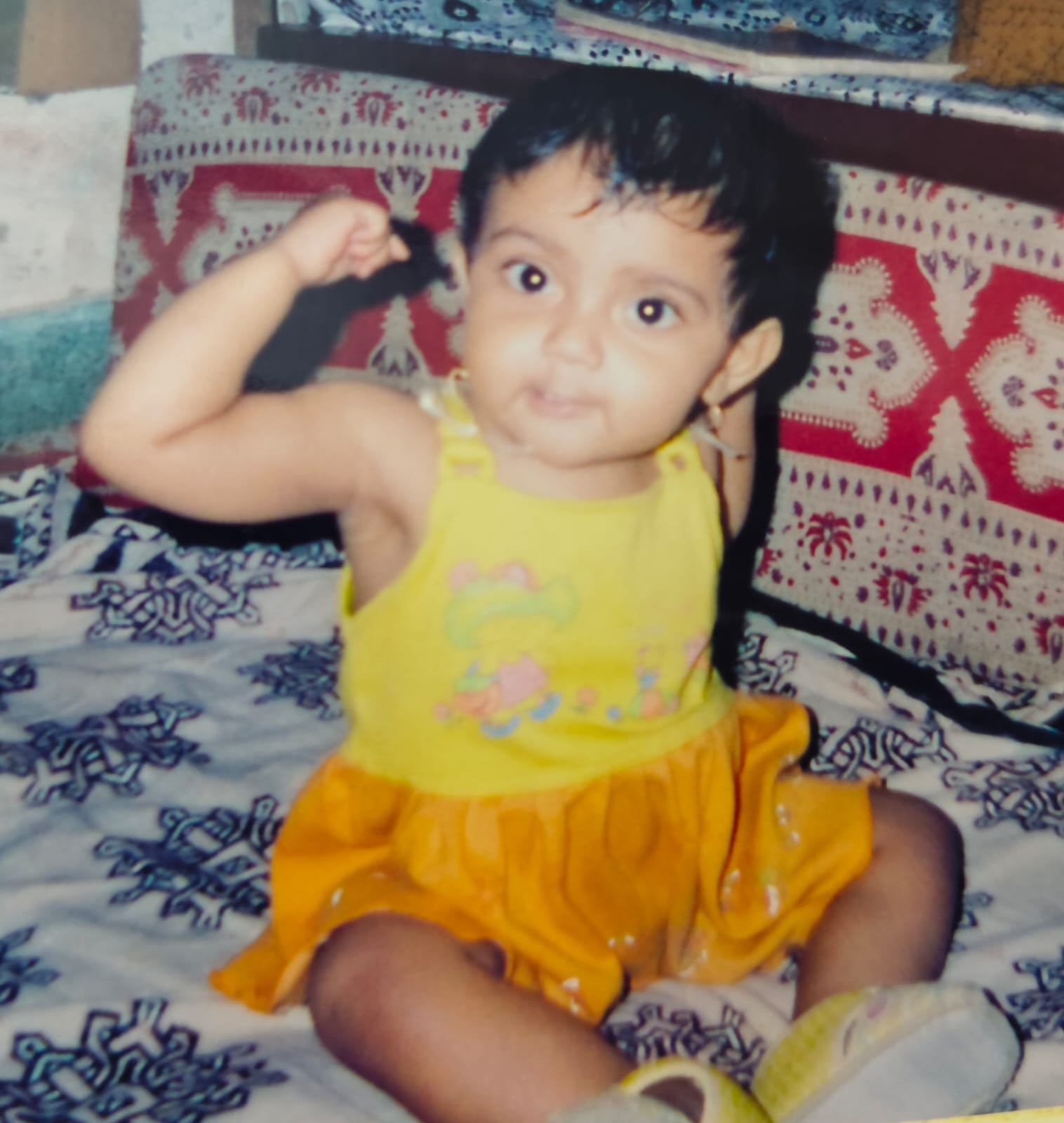 Snehal as a child